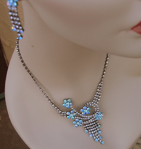 Alluringly Sexy Art Deco Styling Rhinestone Demi  JTCS