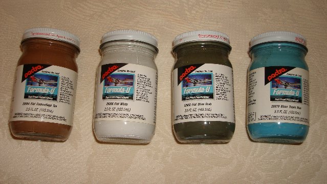 fuel proof paint for model airplanes
