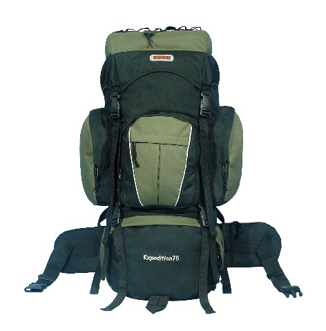 NEW 75L Camping Hiking Internal Frame Pack Backpack Bag