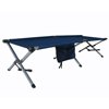 Folding Cot Camping Bed Weight Capacity 225 Lbs Blue