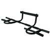 New All In One Chin Pull Up Bar Upper Body Workout Iron Doorway Fitness Gear