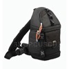New Photo Digital Camera Sling Shoulder Backpack Bag 3 Lenses Adjustable Divider C1000