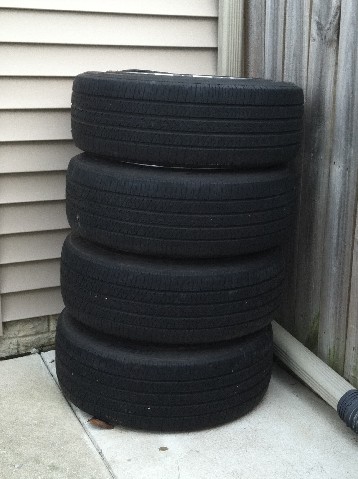 2005-2006 Honda odyssey wheel and tire oem run flat #2