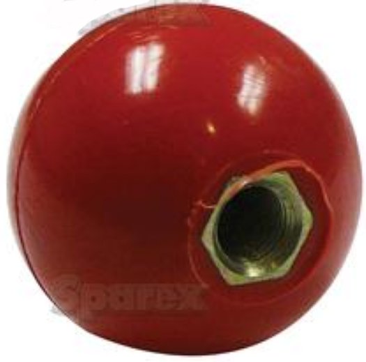 R161382 John Deere Red 3/8" UNF Shift Lever Knob Fits Most Models