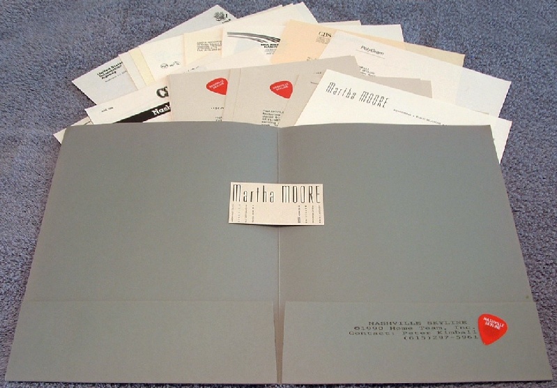1990 *NASHVILLE SKYLINE PRESS INFORMATION KIT* ch