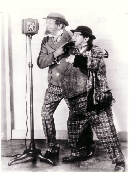 1926 *NBC, VAUDEVILLE WEBER & FIELDS 8X10 PHOTO B&W* ch