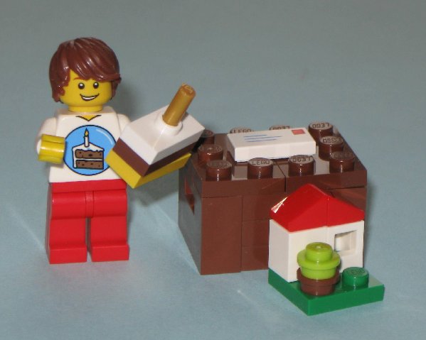 LEGO CUSTOM BIRTHDAY MINI FIGURE PRESENT HOUSE KIT DISPLAY CAKE DECORATION GIFT eBay