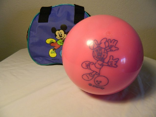 disney minnie mouse bowling set
