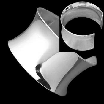 100 Silver Cuff Bracelets
